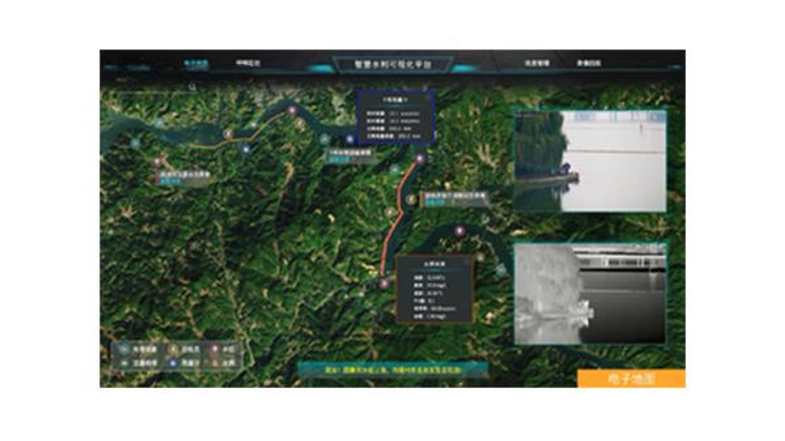 SW1000 Smart Water Conservancy Visualization Platform