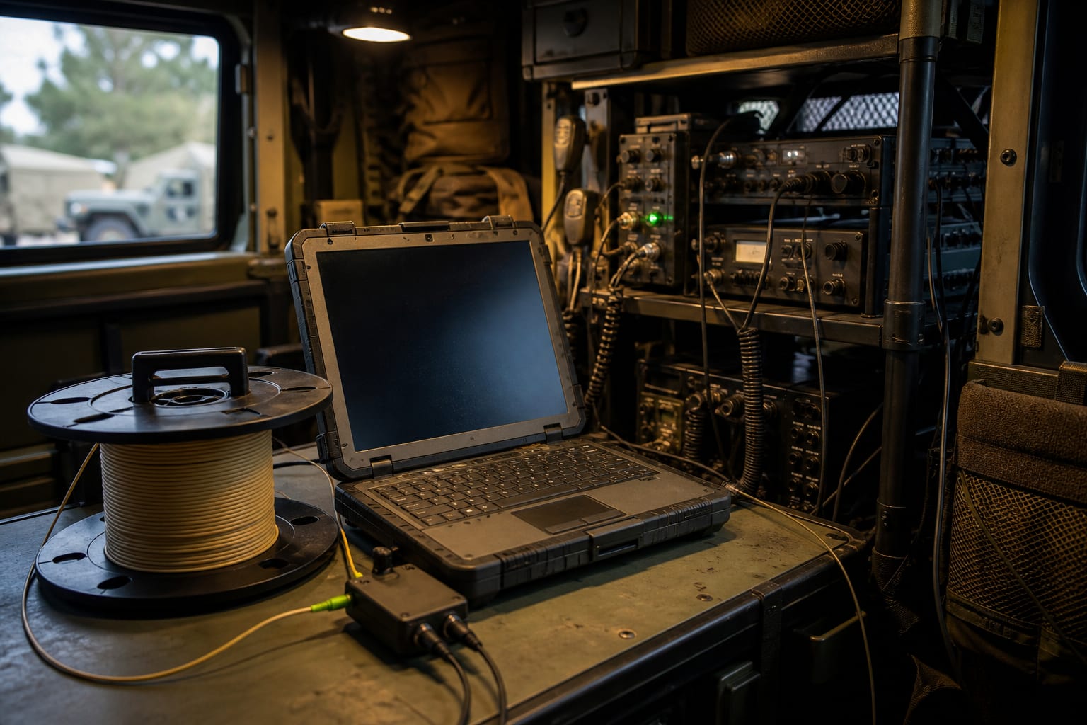 From Fiber Optic Spool to Command Center: Closing the Tactical Connectivity Loop