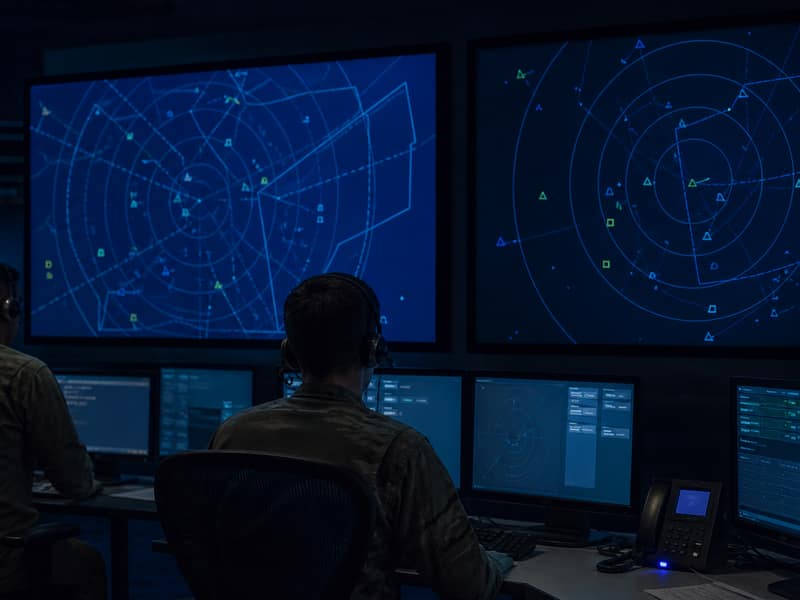 Low Altitude Radar operations display