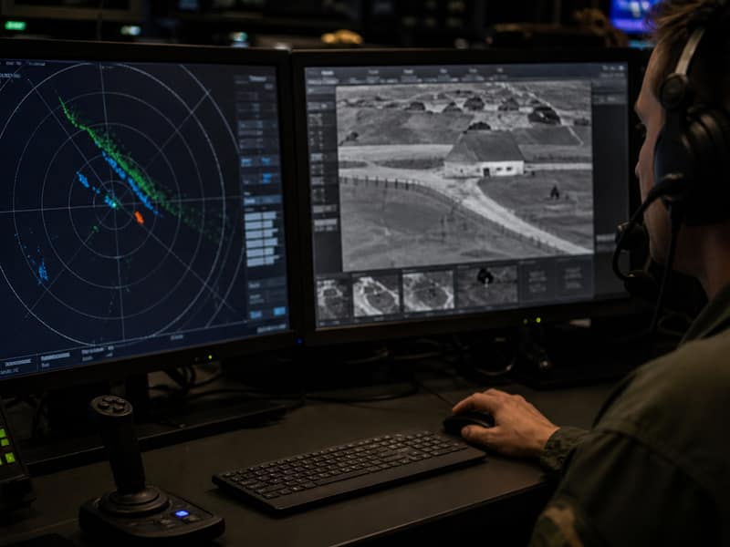 Integrated Counter-UAS Solutions operator workstation